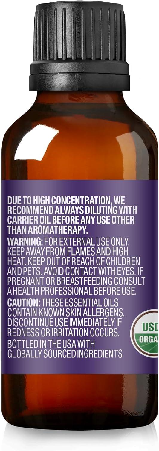imageCliganic Organic Rosemary Essential Oil 100 Pure Natural for Hair Skin Aromatherapy NonGMO VerifiedClove Bud