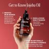 Cliganic Organic Jojoba Oil 16oz with Pump, 100% Pure | Bulk, Moisturizing Oil for Face, Hair, Skin & Nails | Natural Cold Pressed(16 Fl Oz (Pack of 1))