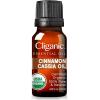 Cliganic Organic Rosemary Essential Oil, 100% Pure Natural, for Hair, Skin, Aromatherapy | Non-GMO Verified(Cinnamon Cassia)
