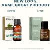 Cliganic Organic Rosemary Essential Oil, 100% Pure Natural, for Hair, Skin, Aromatherapy | Non-GMO Verified(Tea Tree)