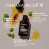 Cliganic Pure Vitamin E Oil for Skin, Scars, Hair & Face – 30,000 IU, Non-GMO Verified | Natural D-Alpha Tocopherol(4 Fl Oz (Pack of 1))