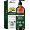 Cliganic Organic Avocado Oil, 100% Pure (8oz) – for Skin & Hair, Nourishing Carrier Oil for Face & Body(8 Fl Oz (Pack of 1))