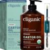 Cliganic Organic Castor Oil, 100% Pure (8oz with Eyelash Kit) – For Eyelashes, Eyebrows, Hair & Skin | Bulk, Natural Cold Pressed Unrefined Hexane-Free | DIY Carrier Oil(16 Fl Oz (Pack of 1))