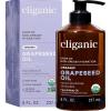 Cliganic Organic Grapeseed Oil, 100% Pure – For Skin, Hair & Face | Natural Cold Pressed Unrefined