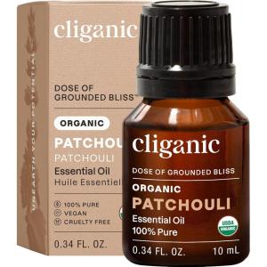 Cliganic Organic Rosemary Essential Oil, 100% Pure Natural, for Hair, Skin, Aromatherapy | Non-GMO Verified(Patchouli)