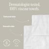 Cliganic Clean Face Towels XL, Disposable, Ultra-Absorbent, Hypoallergenic & Soft – Makeup Remover Dry Wipes, Pamper Your Face, Feel Fresh & Radiant, Hygienic Towelettes, for All Skin Types (50 Ct)(50 Count (Pack of 2))