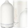 Cliganic Ceramic Diffuser (White), 100ml Ultrasonic for Essential Oils Aromatherapy, Home & Office(White)