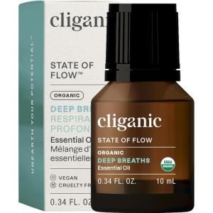 Cliganic Organic Essential Oil Sleep Surrender Blend – Dose of Dreamland (Packaging May Vary)(Deep Breaths)