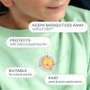 Cliganic Mosquito Repellent Stickers (90 Pack) – Animal Patches for Kids, Natural DEET-Free, Essential Oil Infused(180 Count (Pack of 1))