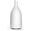Cliganic Ceramic Aromatherapy Diffuser for Essential Oils (Black) – 7 Color Lights, Cool Mist, Auto Shut Off for Home & Office(White)