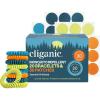 Cliganic Mosquito Repellent Bracelet Stickers Pack for Kids & Adults Multi Color, Natural DEET-Free, Essential Oil Infused 20 Bands with 30 Patches, Citronella Scent(50 Count (Pack of 1))