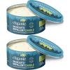 Cliganic Natural Mosquito Repellent Candle (Large 22oz) | Citronella, DEET Free, Essential Oil Infused for Outdoor, Camping | Burns 40 Hours(Pack of 2)