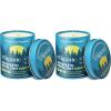 Cliganic Natural Mosquito Repellent Candle (9oz, Pack of 2) | Citronella, DEET Free, Essential Oil Infused for Outdoor, Camping | Burns 40 Hours(Pack of 2)