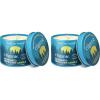 Cliganic Natural Mosquito Repellent Candle (Pack of 2) | Citronella, DEET Free, Essential Oil Infused for Outdoor, Camping | Burns 18 Hours(Pack of 2)