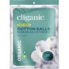 Cliganic Organic Super Jumbo Cotton Balls (100 Count) – Hypoallergenic, Absorbent, Large Size, 100% Pure (Packaging May Vary)(200 Count (Pack of 1))
