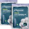 Cliganic Super Jumbo Cotton Balls (200 Count) – Hypoallergenic, Absorbent, Large Size, 100% Pure(200 Count (Pack of 2))