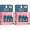 Cliganic Tinted Lip Balm Set – 4 Colors, Hydrating, Enriched with Vitamin E, Cruelty Free, Stocking Stuffer Gift(0.6 Ounce (Pack of 2))