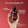 Cliganic Organic Nature’s Glow Oils Trio: Jojoba, Argan & Rosehip – For Face, Hair & Body