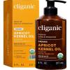 Cliganic Organic Apricot Oil, 100% Pure (8oz) – For Skin, Hair & Face | Natural Cold Pressed Unrefined(8 Fl Oz (Pack of 1))