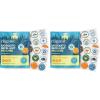 Cliganic Mosquito Repellent Stickers (90 Pack) – Camping Patches for Kids & Adults, Natural DEET-Free, Essential Oil Infused(90 Count (Pack of 2))