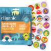 Cliganic Mosquito Repellent Stickers (90 Pack) – Positive Vibes Patches for Kids, Natural DEET-Free, Essential Oil Infused(180 Count (Pack of 1))