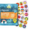 Cliganic Mosquito Repellent Stickers (90 Pack) – Positive Vibes Patches for Kids, Natural DEET-Free, Essential Oil Infused(90 Count (Pack of 1))