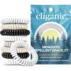 Cliganic 10 Pack Mosquito Repellent Bracelets for Adults & Kids (Neutral Colors) – Natural DEET-Free Bands, Individually Wrapped(1 Count (Pack of 40))