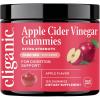 Cliganic Apple Cider Vinegar + Ginger Gummies – 1000 mg per Serving, Apple Flavor ACV Supplement for Women & Men, Non-GMO, Supports Digestion, Detox & Healthy Metabolism, 60 Count(1 Count (Pack of 120))