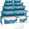Cliganic Extra Large Face Pads (200 Count) – Soft, Extra Absorbent, Ultra Durable, Hypoallergenic, For Makeup, Nail Polish & Daily Buildup Removal, Toner & Cleanser Application, Dual Sided & Lint-Free(50 Count (Pack of 8))