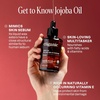 Cliganic Organic Jojoba Oil, 100% Pure (8oz) | Moisturizing for Face, Hair, Skin & Nails | Natural Cold Pressed Hexane Free | Base Carrier Oil(128 Fl Oz (Pack of 1))