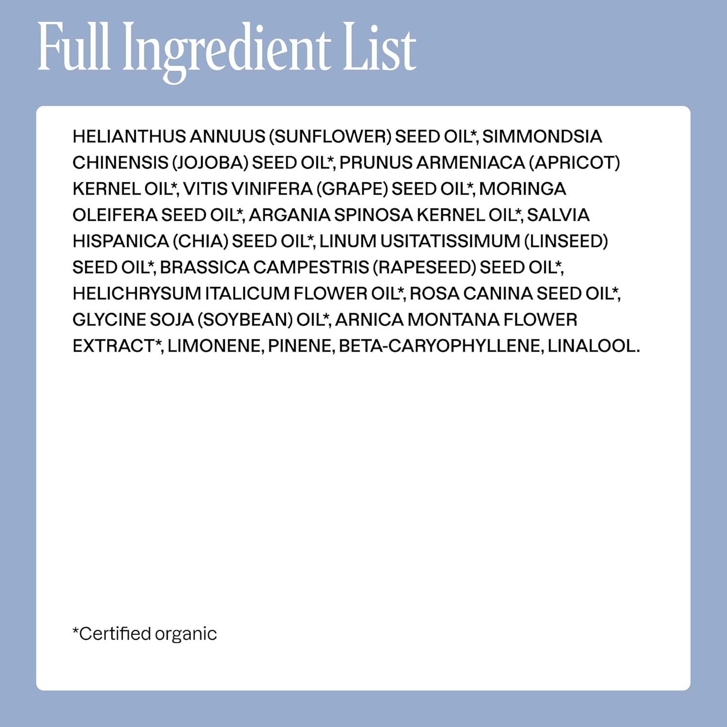 image:imageCliganic Omega Glow Face Serum with Triple Botanical Complex Jojoba Rosehip amp Argan Oils Hydrating Facial Serum Helps Reduce the Look of Fine Lines amp Plump Skin 1 oz
