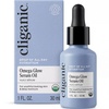 Cliganic Omega Glow Face Serum with Triple Botanical Complex® – Jojoba, Rosehip & Argan Oils, Hydrating Facial Serum Helps Reduce the Look of Fine Lines & Plump Skin, 1 oz