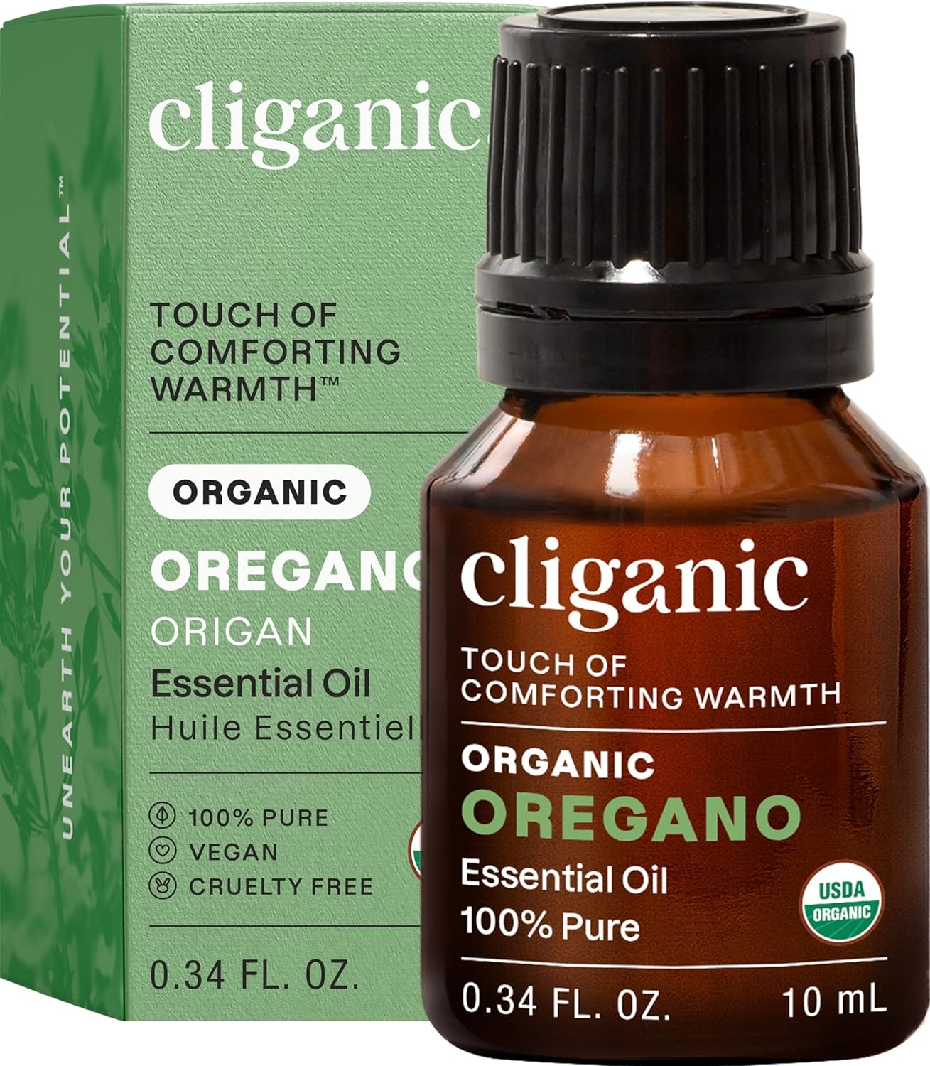 image:imageCliganic May Chang Essential Oil 100 Pure Natural for Aromatherapy NonGMO Verified033 Fl Oz Pack of 1