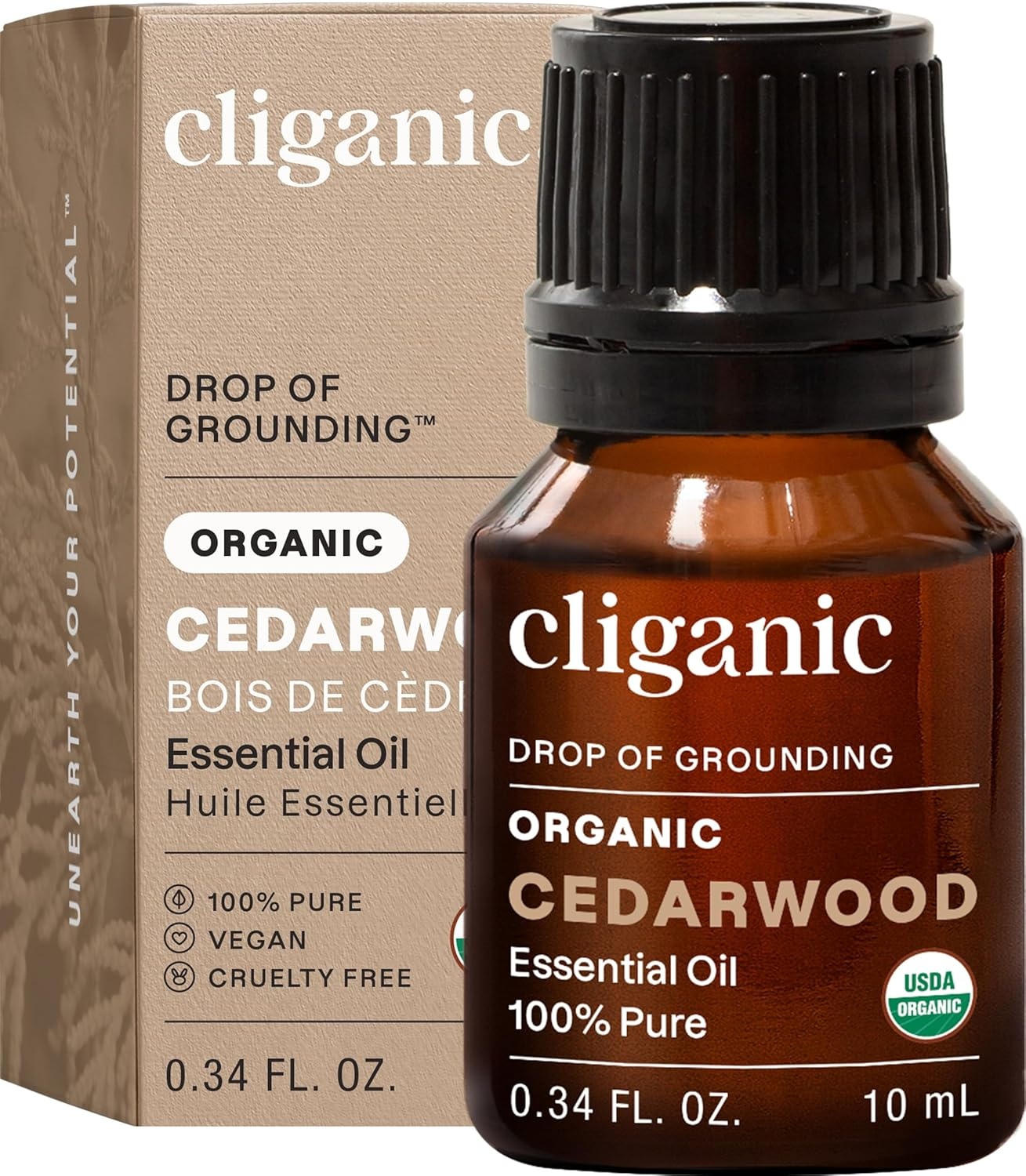 image:imageCliganic May Chang Essential Oil 100 Pure Natural for Aromatherapy NonGMO Verified033 Fl Oz Pack of 1