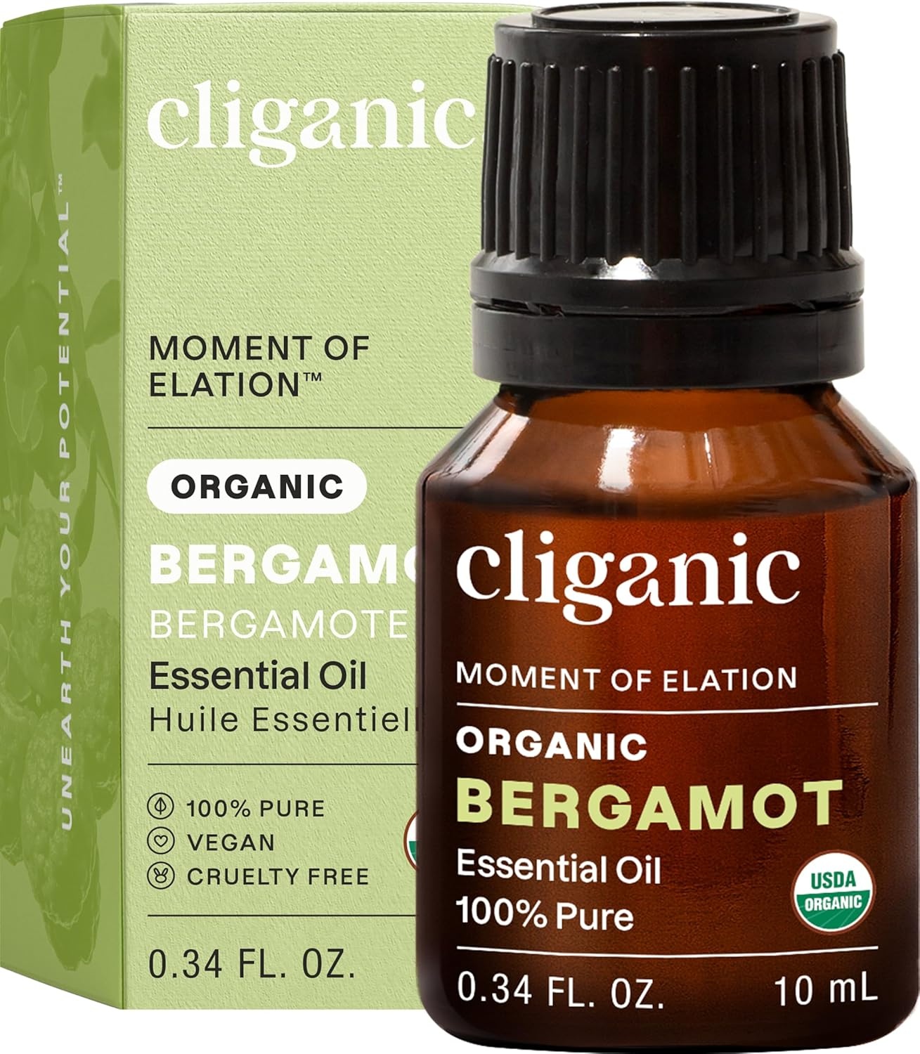 image:imageCliganic May Chang Essential Oil 100 Pure Natural for Aromatherapy NonGMO Verified033 Fl Oz Pack of 1
