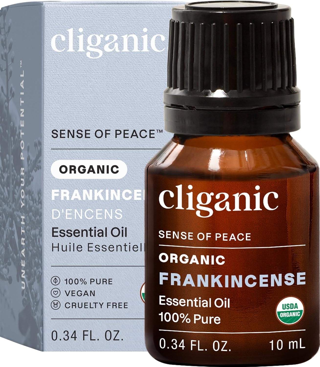 image:imageCliganic May Chang Essential Oil 100 Pure Natural for Aromatherapy NonGMO Verified033 Fl Oz Pack of 1