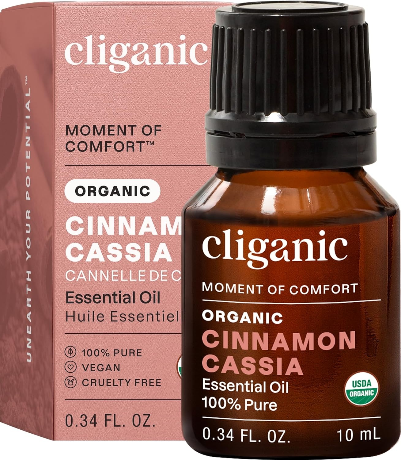 image:imageCliganic May Chang Essential Oil 100 Pure Natural for Aromatherapy NonGMO Verified033 Fl Oz Pack of 1