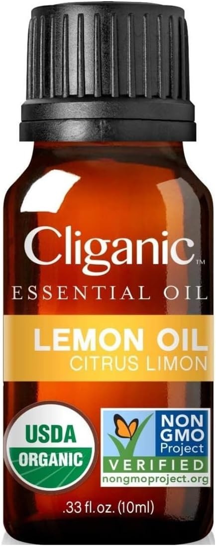 image:imageCliganic May Chang Essential Oil 100 Pure Natural for Aromatherapy NonGMO Verified033 Fl Oz Pack of 1
