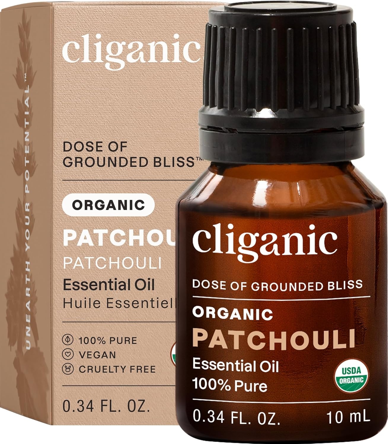 image:imageCliganic May Chang Essential Oil 100 Pure Natural for Aromatherapy NonGMO Verified033 Fl Oz Pack of 1