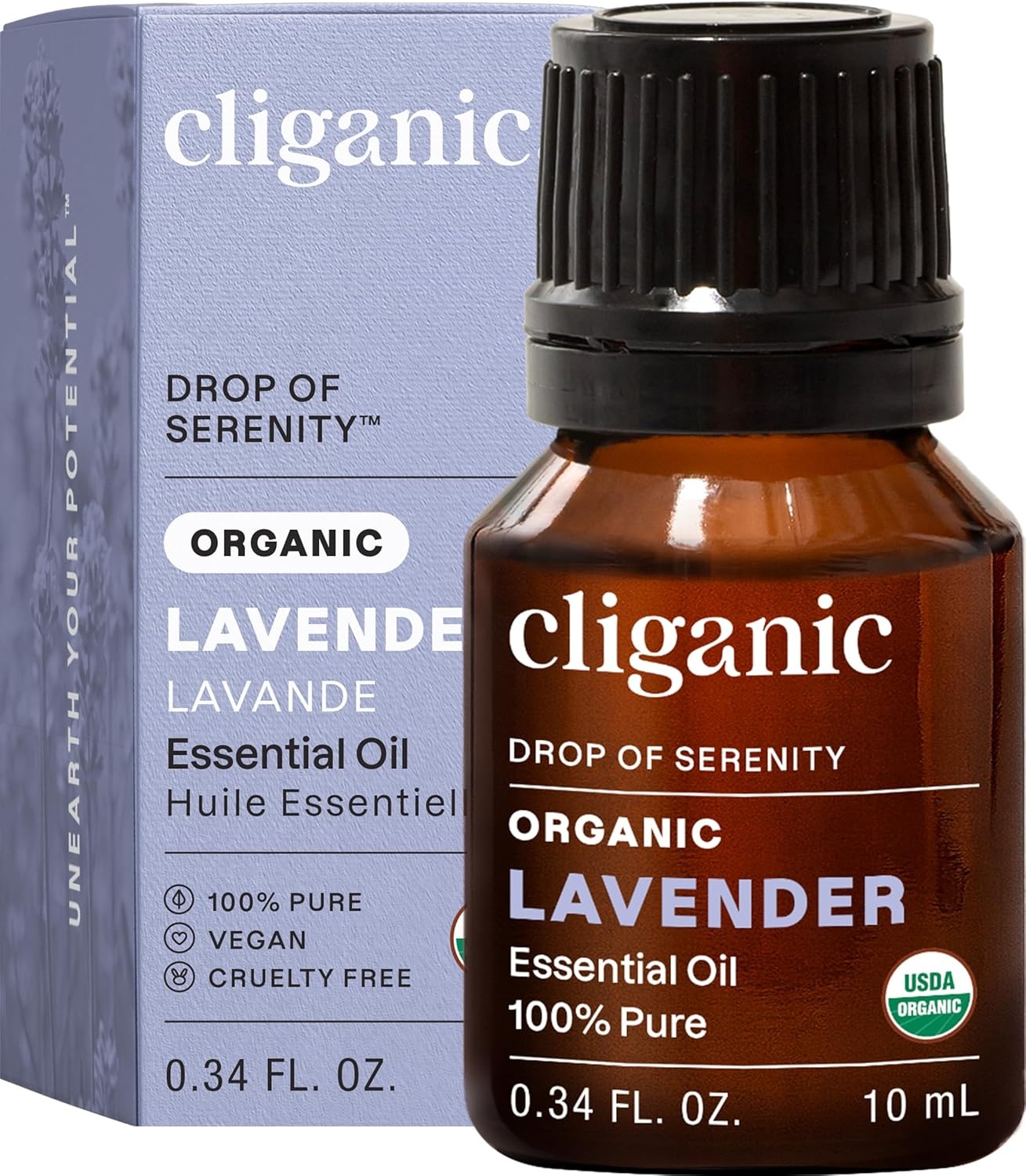 image:imageCliganic May Chang Essential Oil 100 Pure Natural for Aromatherapy NonGMO Verified033 Fl Oz Pack of 1