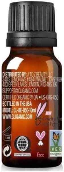 image:imageCliganic May Chang Essential Oil 100 Pure Natural for Aromatherapy NonGMO Verified033 Fl Oz Pack of 1
