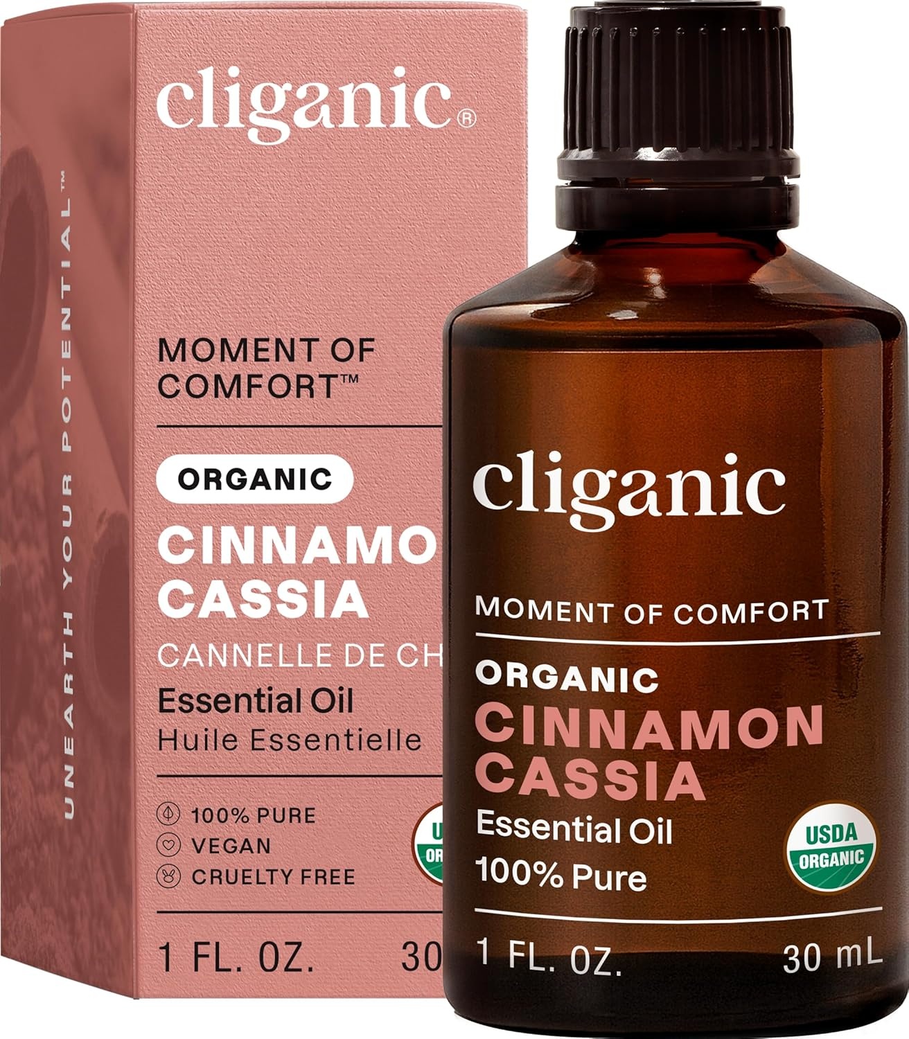 image:imageCliganic May Chang Essential Oil 100 Pure Natural for Aromatherapy NonGMO Verified1 Fl Oz Pack of 1