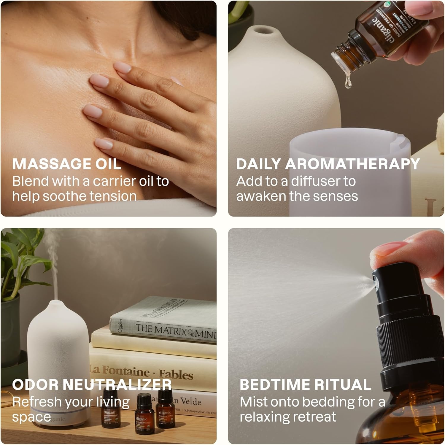 image:imageCliganic May Chang Essential Oil 100 Pure Natural for Aromatherapy NonGMO Verified1 Fl Oz Pack of 1