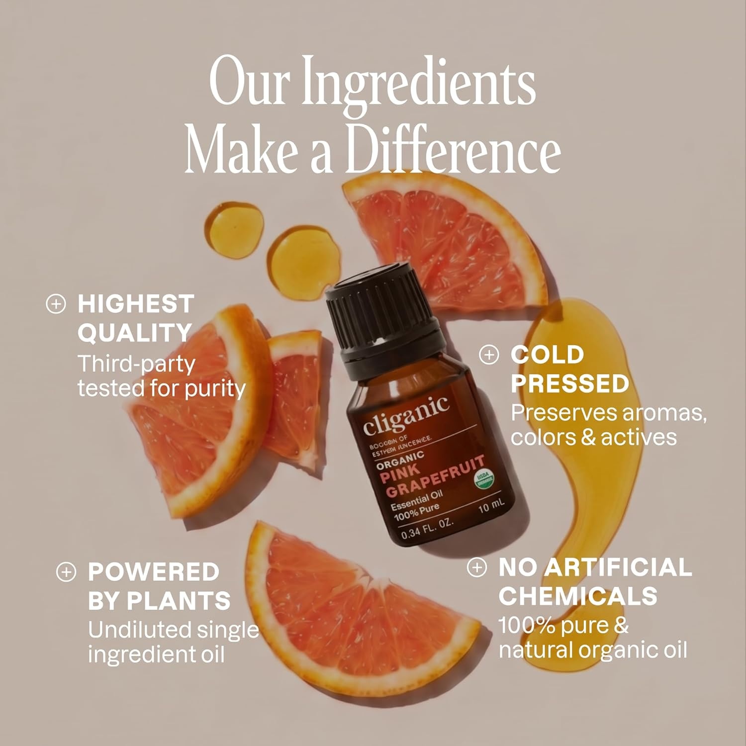 image:imageCliganic May Chang Essential Oil 100 Pure Natural for Aromatherapy NonGMO Verified1 Fl Oz Pack of 1