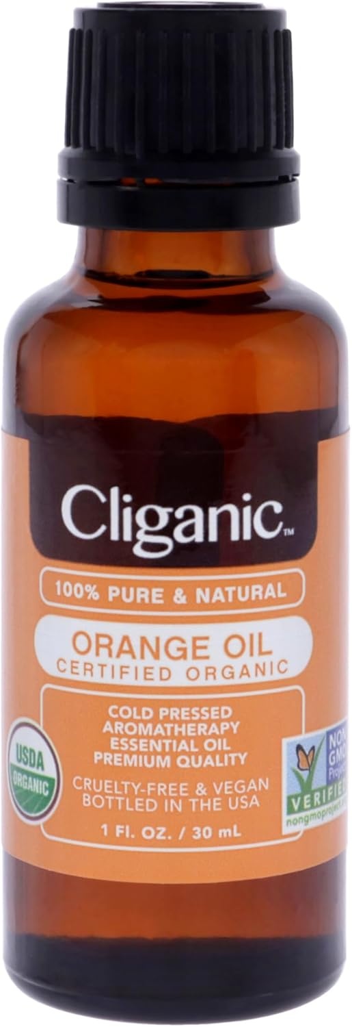image:imageCliganic May Chang Essential Oil 100 Pure Natural for Aromatherapy NonGMO Verified1 Fl Oz Pack of 1