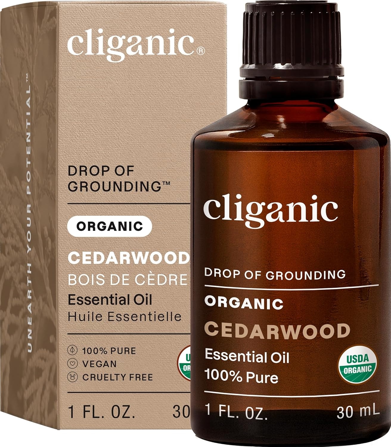 image:imageCliganic May Chang Essential Oil 100 Pure Natural for Aromatherapy NonGMO Verified1 Fl Oz Pack of 1