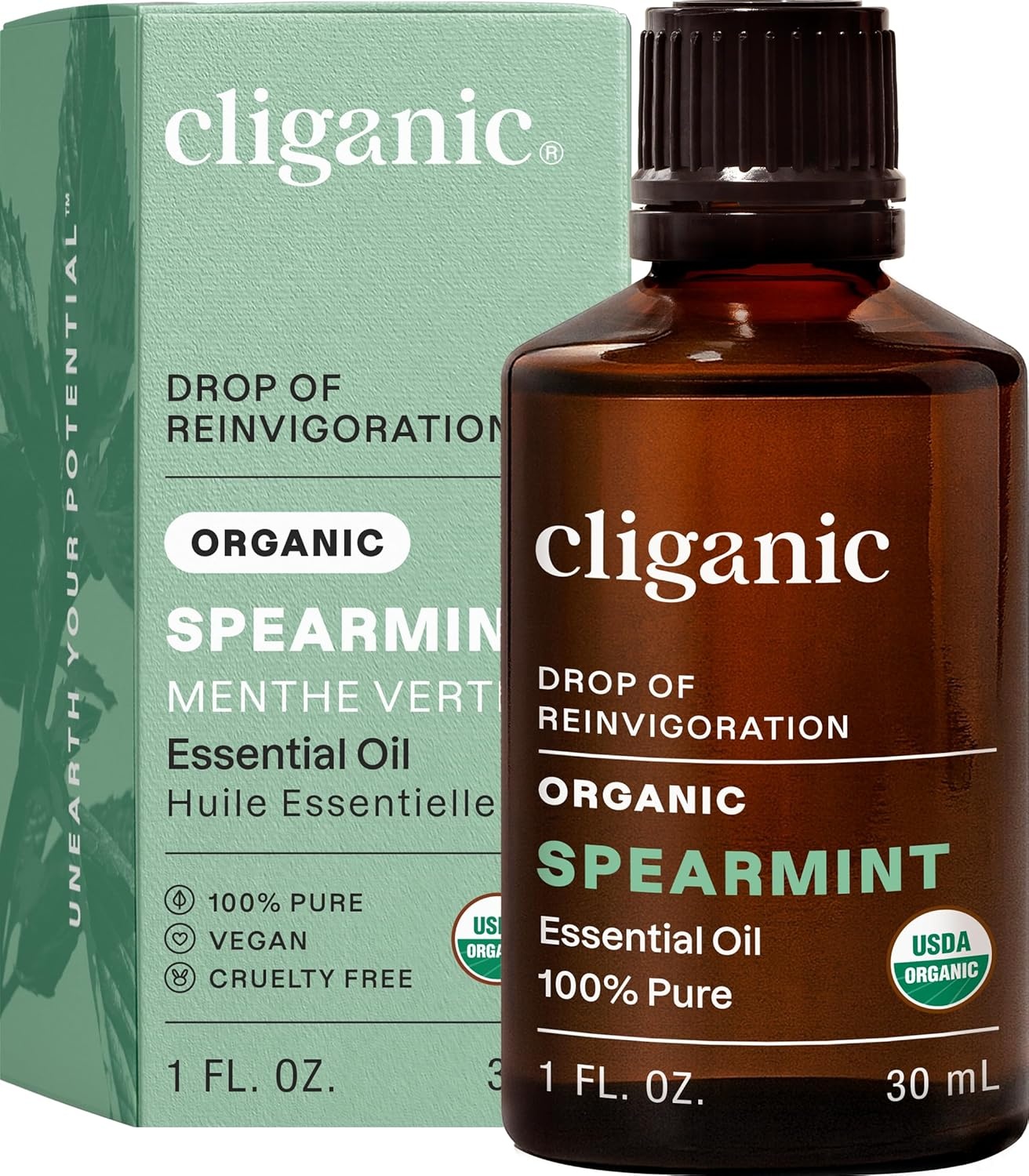 image:imageCliganic May Chang Essential Oil 100 Pure Natural for Aromatherapy NonGMO Verified1 Fl Oz Pack of 1