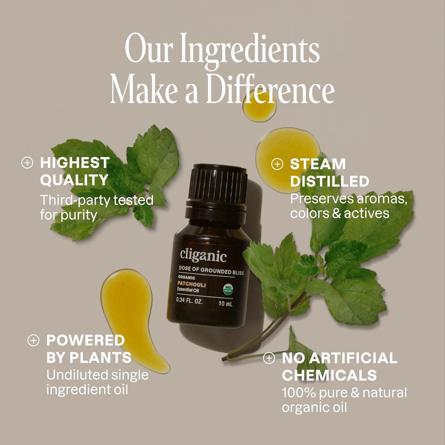 image:imageCliganic May Chang Essential Oil 100 Pure Natural for Aromatherapy NonGMO Verified1 Fl Oz Pack of 1