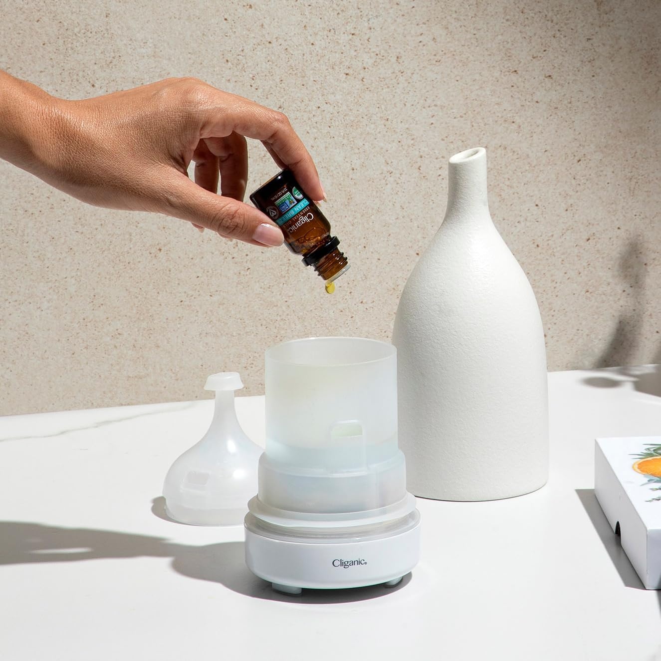 image:imageCliganic May Chang Essential Oil 100 Pure Natural for Aromatherapy NonGMO Verified1 Fl Oz Pack of 1