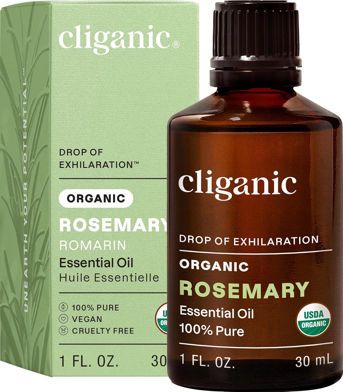 image:imageCliganic May Chang Essential Oil 100 Pure Natural for Aromatherapy NonGMO Verified1 Fl Oz Pack of 1